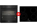 Beko Ugradna ploča Hic 64502 T + Beko Ugradna rerna BBIR17300BCS